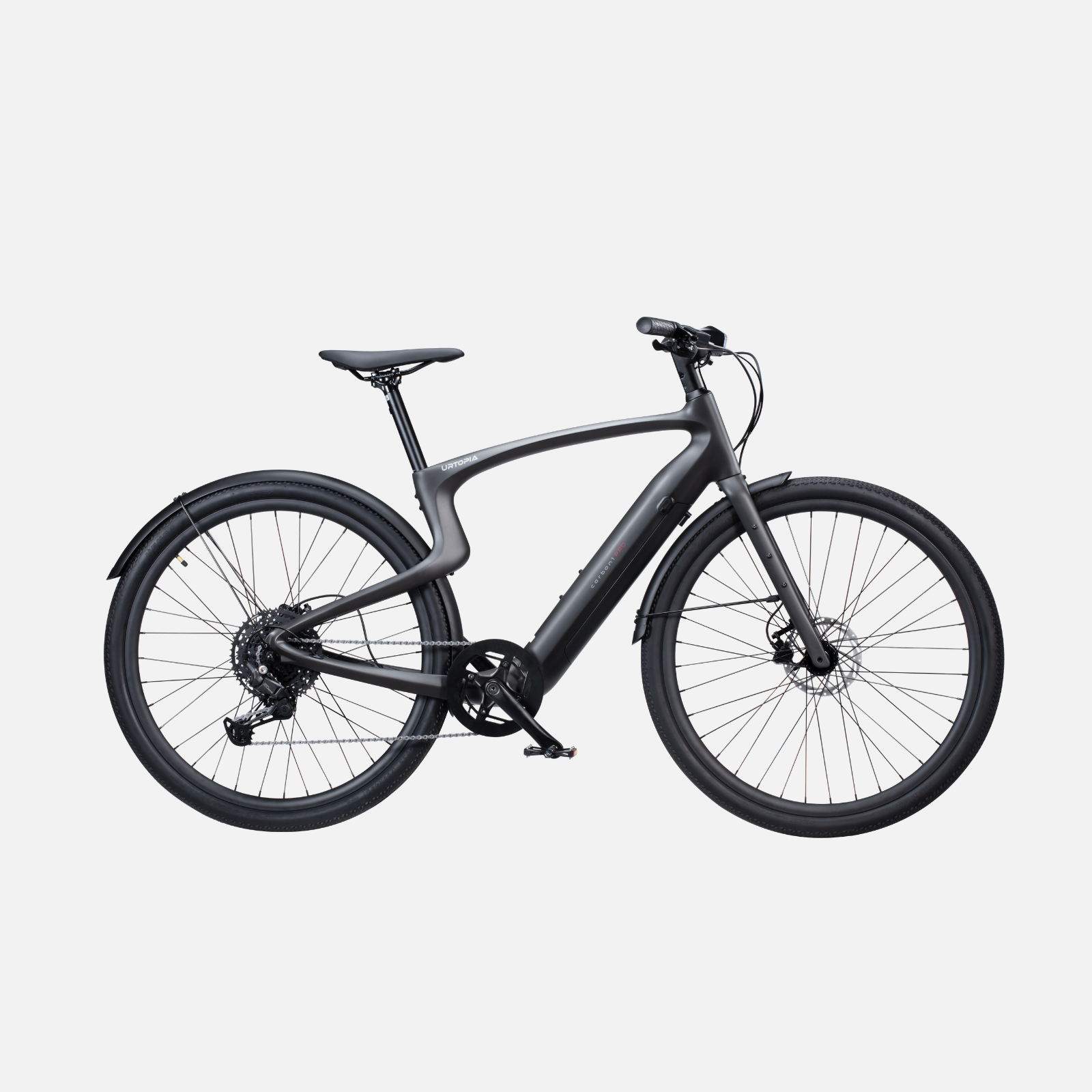 Urtopia Carbon 1 Pro E-Bike – 10-Gang, Smartbar mit Sprachsteuerung, GPS, App & IoT