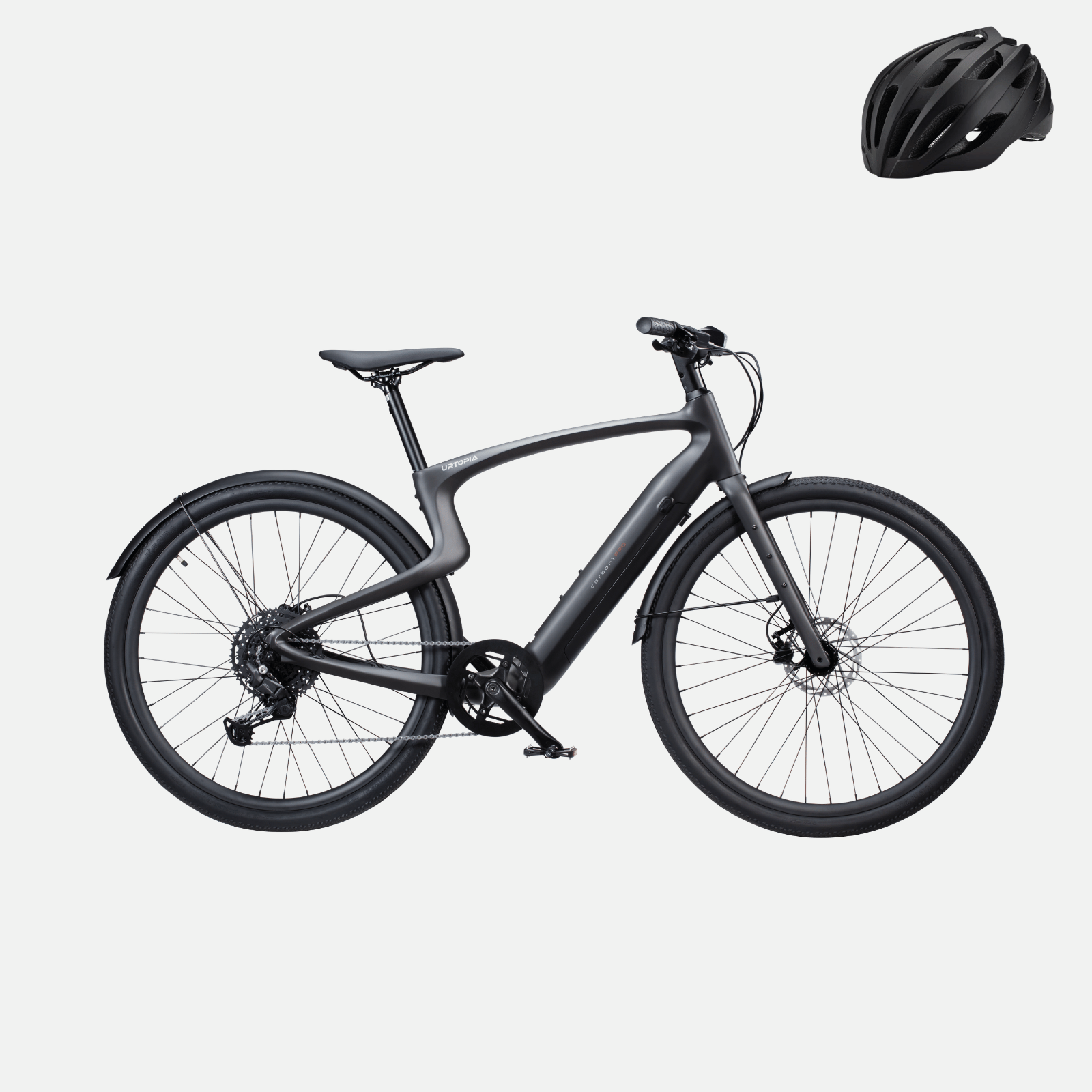 (Gratiszugabe: 49,99 €) Urtopia Carbon 1 Pro E-Bike – 10-Gang, Smartbar mit Sprachsteuerung, GPS, App & IoT