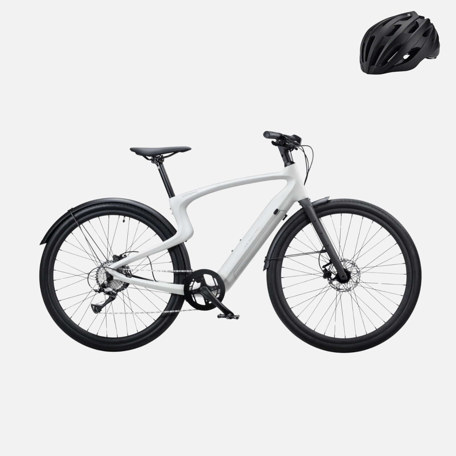 (Gratiszugabe: 49,99 €) Urtopia Carbon 1 Pro E-Bike – 10-Gang, Smartbar mit Sprachsteuerung, GPS, App & IoT