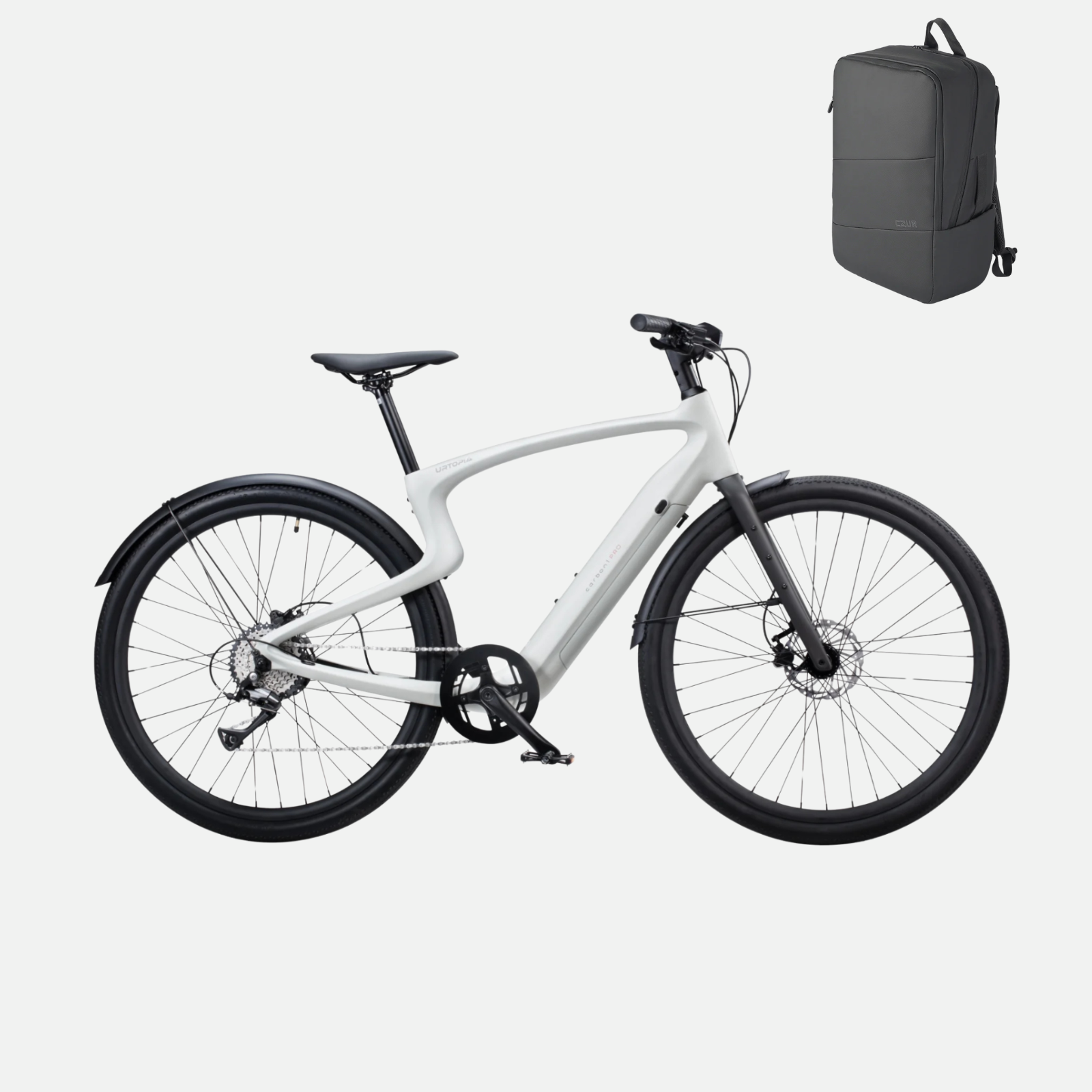 (69 € Werbegeschenk)Urtopia Carbon 1 Pro EBike – 10-Gang, Smartbar mit Sprachsteuerung, GPS, App & IoT