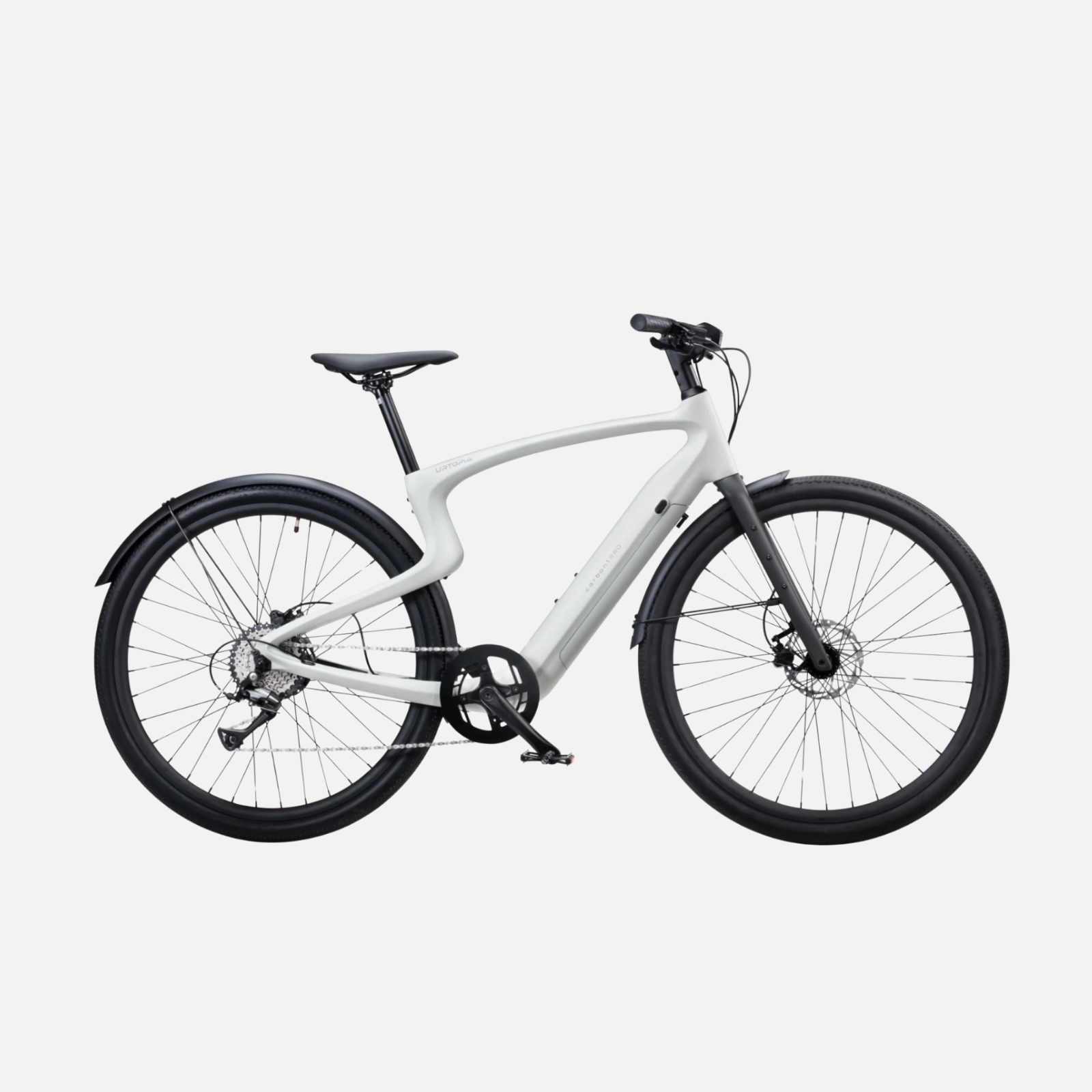 Urtopia Carbon 1 Pro E-Bike – 10-Gang, Smartbar mit Sprachsteuerung, GPS, App & IoT