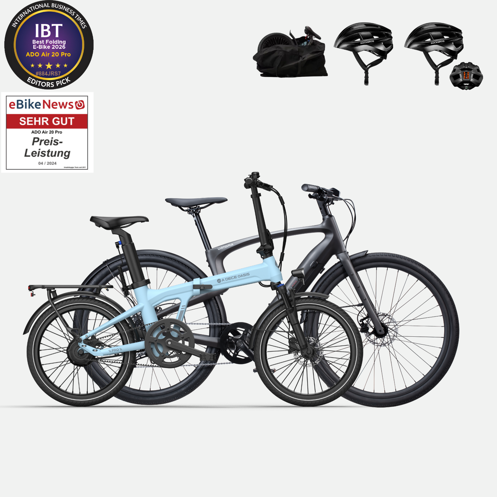 (Gratiszugabe: 189,97 €) Bundle: ADO Air 20 Pro (2026) + Urtopia 1 Pro