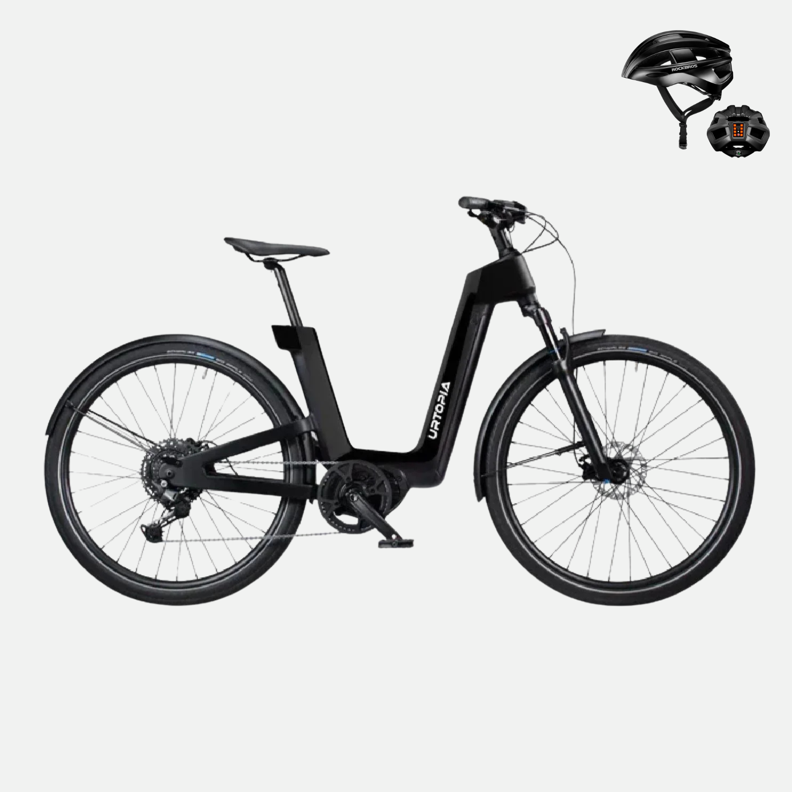 (Gratiszugabe: 49,99 €) Urtopia Fusion, Smartes Carbon E-Bike mit Sprachsteuerung