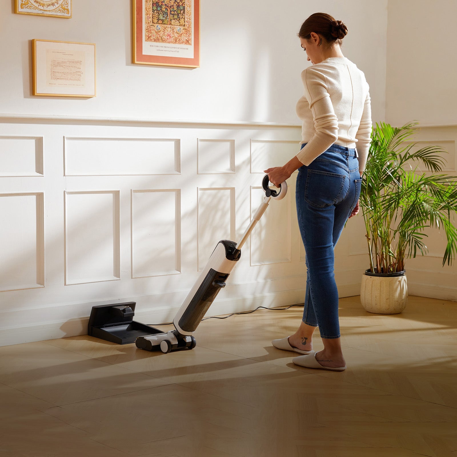 <tc>UWANT</tc> D100 wet and dry vacuum cleaner, floor cleaner