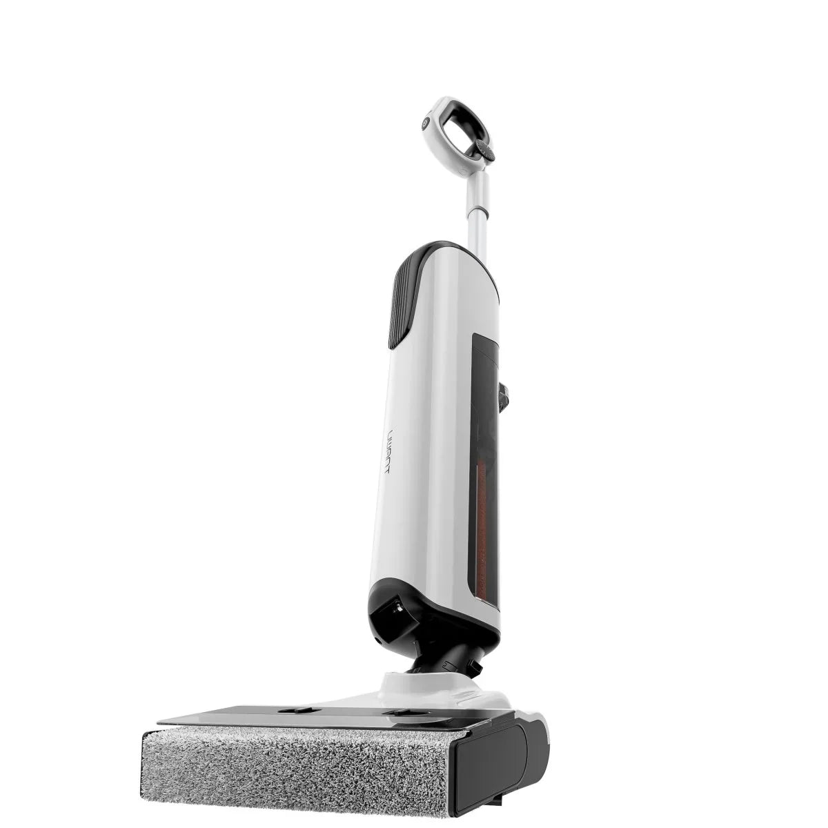 Uwant D700 cordless wet and dry vacuum cleaner with D-shaped rolling brush on white background
