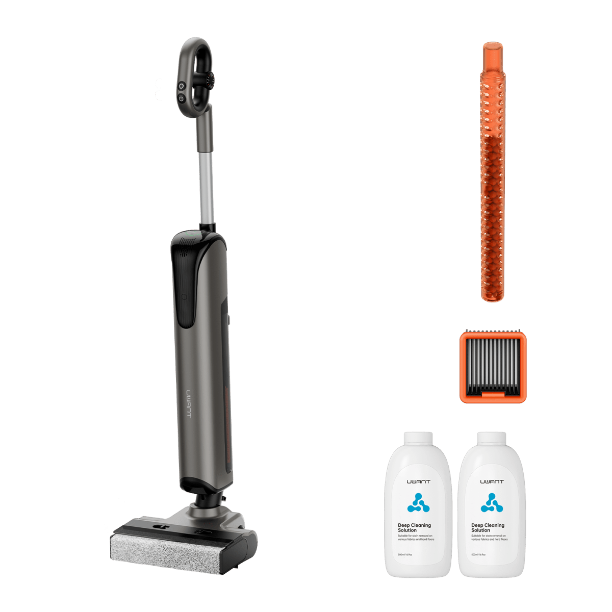 <tc>UWANT</tc> Aspirateur eau et poussière D700 doté de la première brosse rotative en forme de D au monde