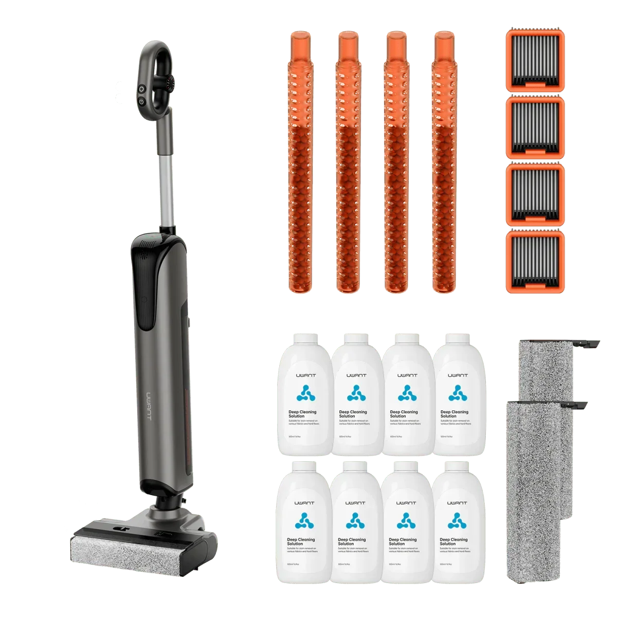 UWANT D700 Nass- und Trockensauger mit der weltweit ersten D-förmigen Walzenbürste