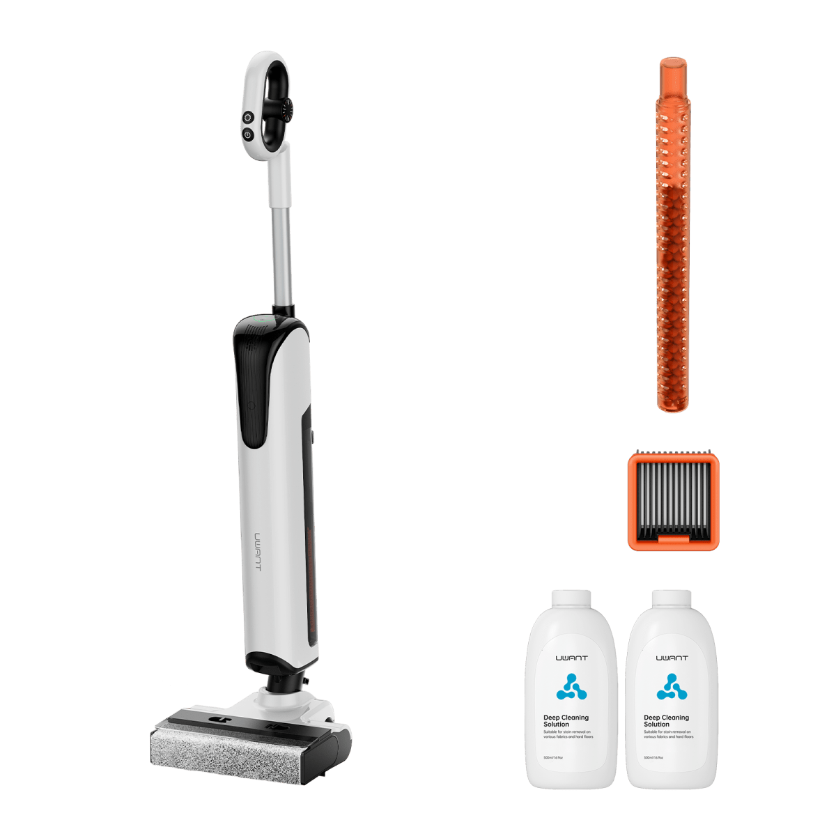 <tc>UWANT</tc> Aspirateur eau et poussière D700 doté de la première brosse rotative en forme de D au monde