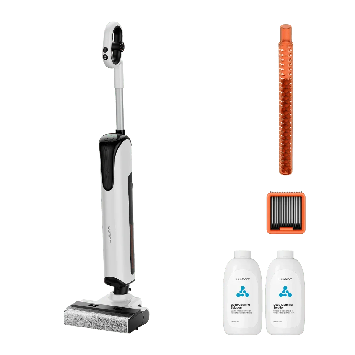 UWANT D700 Nass- und Trockensauger mit der weltweit ersten D-förmigen Walzenbürste