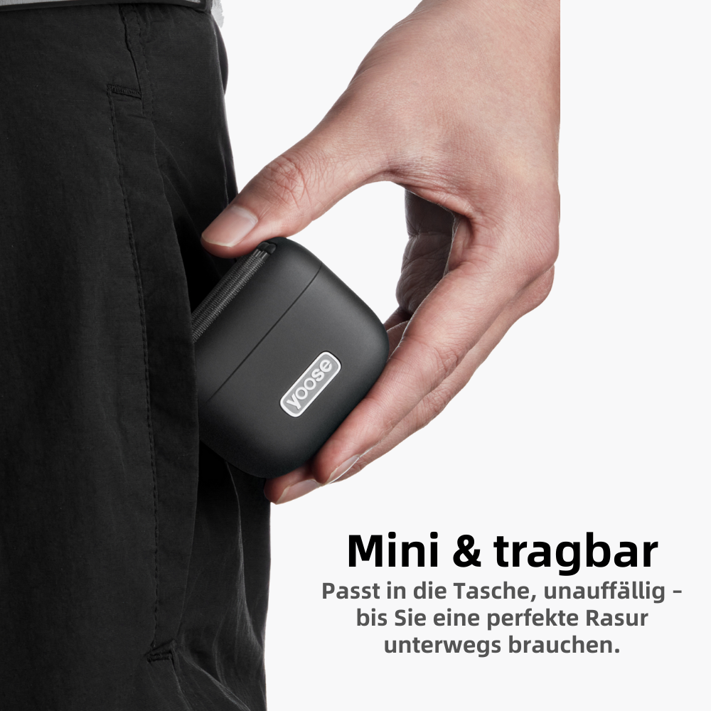 yoose MINI 5 – Tragbarer Elektrorasierer aus hochwertiger Legierung