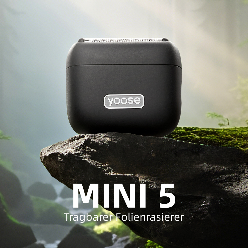 yoose MINI 5 – Tragbarer Elektrorasierer aus hochwertiger Legierung