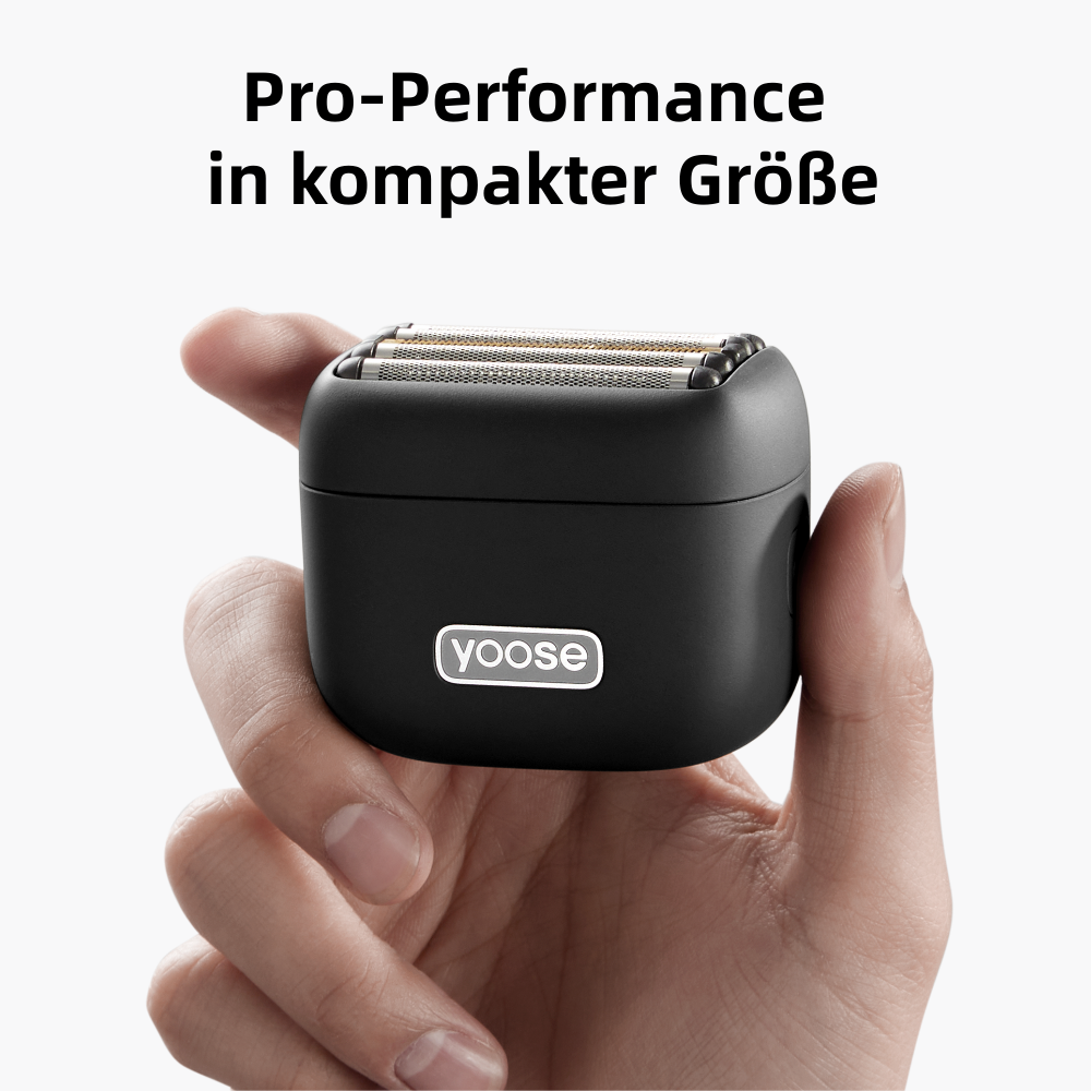 yoose MINI 5 - Rasoir électrique portable en alliage de haute qualité