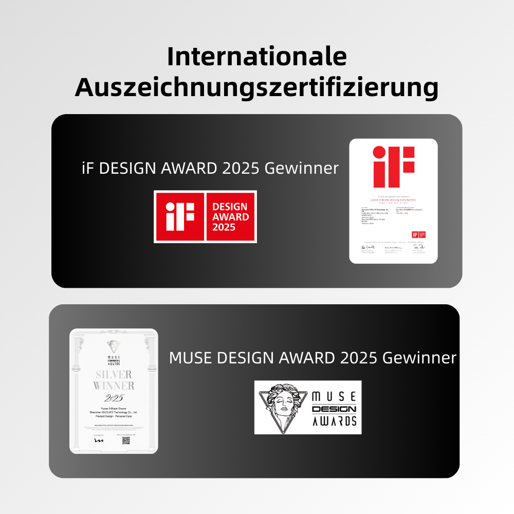 yoose MINI 5 – Tragbarer Elektrorasierer aus hochwertiger Legierung